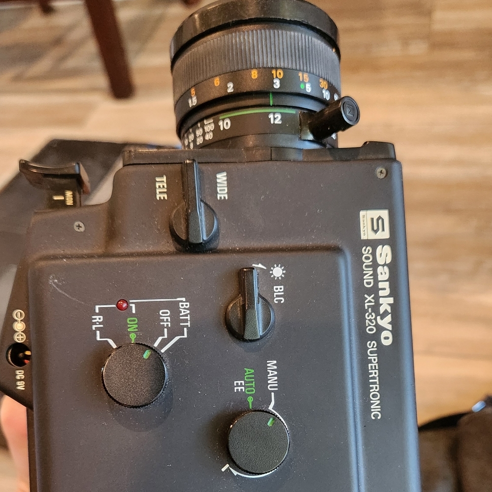 80s Sankyo Video Camera Vintage